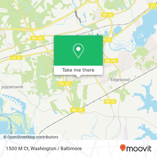 1500 M Ct, Edgewood, MD 21040 map