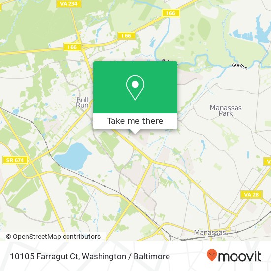 10105 Farragut Ct, Manassas, VA 20109 map