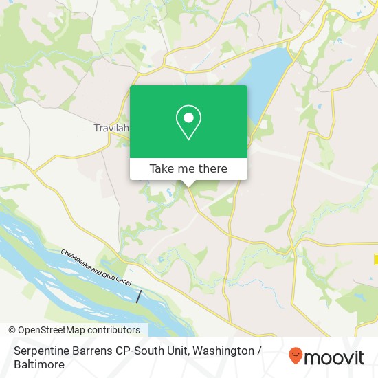 Mapa de Serpentine Barrens CP-South Unit, Glen Rd