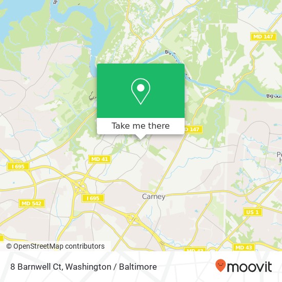 8 Barnwell Ct, Parkville, MD 21234 map