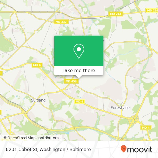6201 Cabot St, District Heights, MD 20747 map