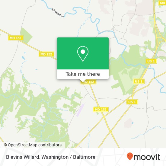 Blevins Willard, 925 Old Fallston Rd map