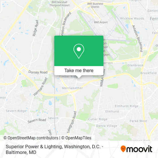 Superior Power & Lighting map