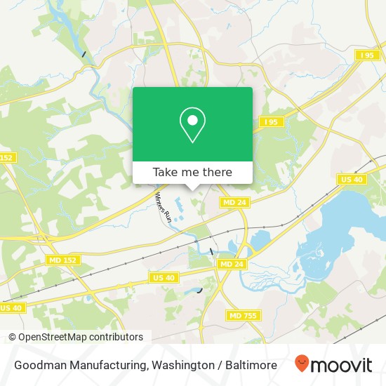 Goodman Manufacturing map
