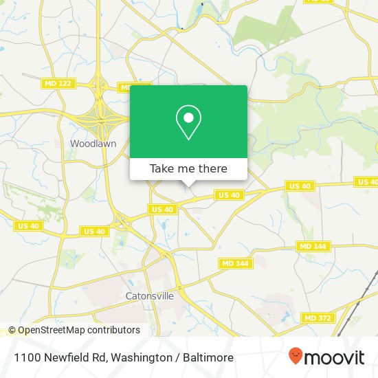 1100 Newfield Rd, Gwynn Oak, MD 21207 map