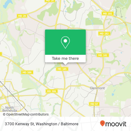 3700 Kenway St, Silver Spring, MD 20906 map