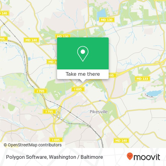 Polygon Software, 6 Reservoir Cir map