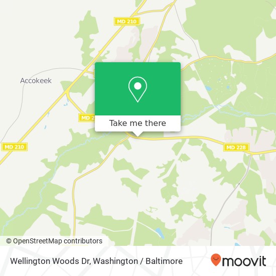 Wellington Woods Dr, Waldorf, MD 20603 map