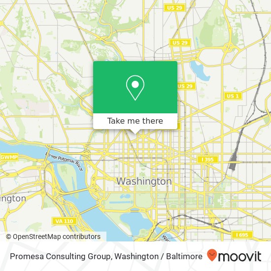 Promesa Consulting Group, 1717 N St NW map