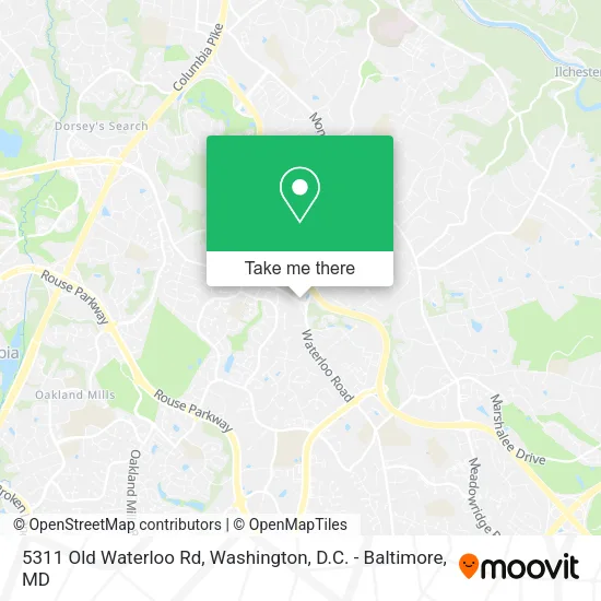 5311 Old Waterloo Rd map