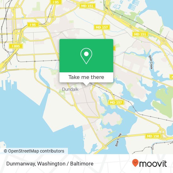 Mapa de Dunmanway, Dundalk, MD 21222