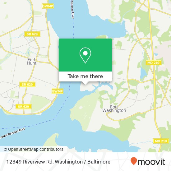 12349 Riverview Rd, Fort Washington, MD 20744 map