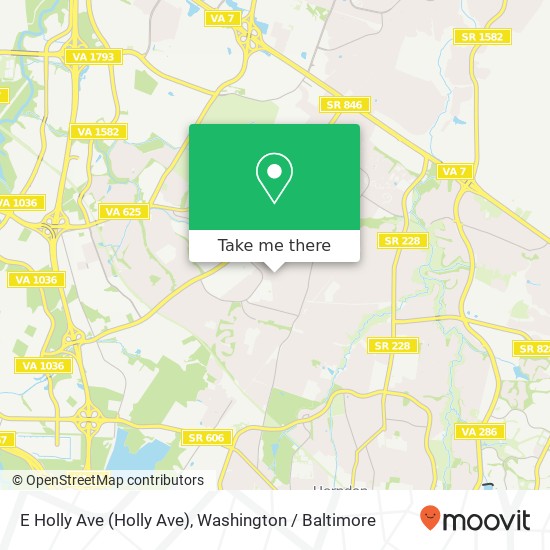 E Holly Ave (Holly Ave), Sterling, VA 20164 map