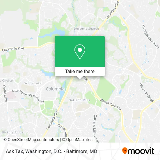 Ask Tax map