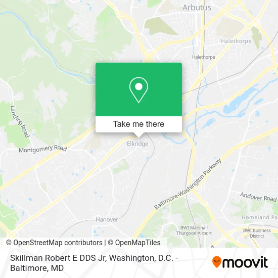 Skillman Robert E DDS Jr map