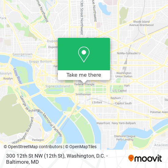 300 12th St NW map