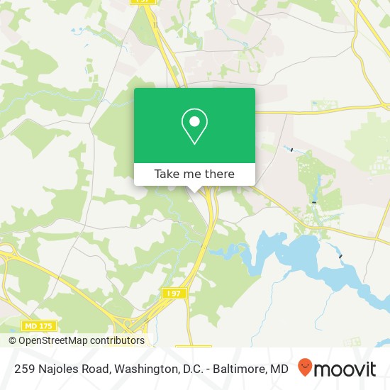 259 Najoles Road, 259 Najoles Rd, Millersville, MD 21108, USA map