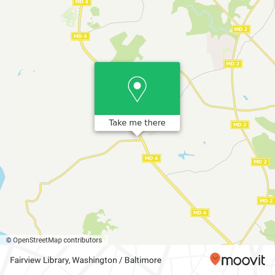 Mapa de Fairview Library