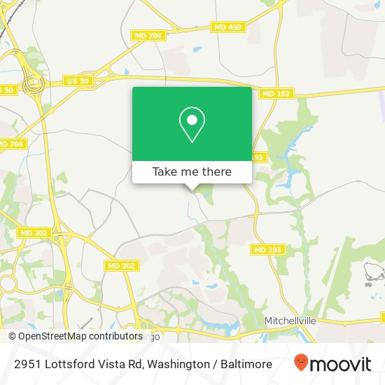 2951 Lottsford Vista Rd, Bowie, MD 20721 map