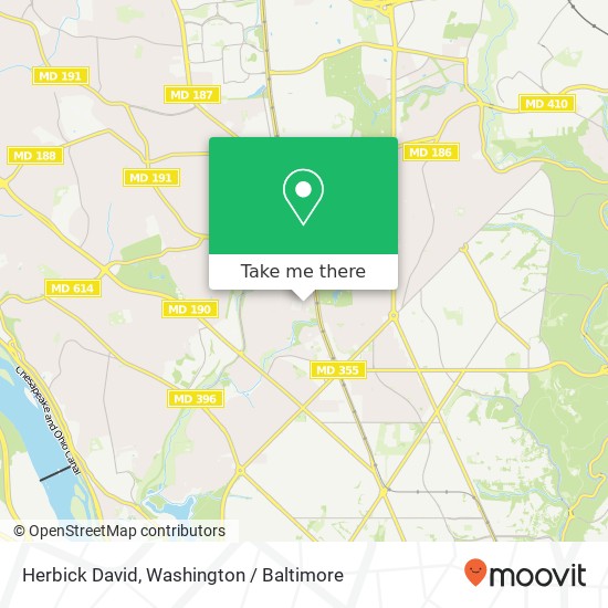 Mapa de Herbick David, 4519 Cumberland Ave