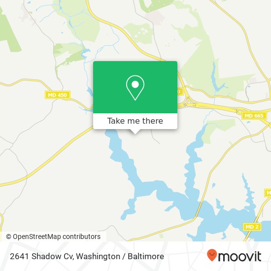 2641 Shadow Cv, Annapolis, MD 21401 map