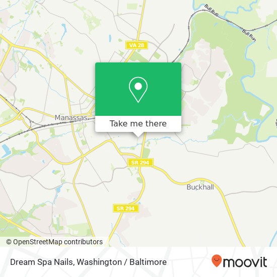 Mapa de Dream Spa Nails, 9808 Liberia Ave