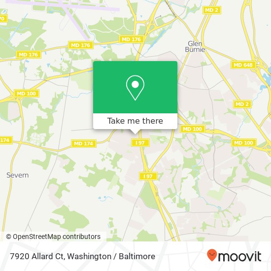 7920 Allard Ct, Glen Burnie, MD 21061 map