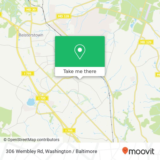 306 Wembley Rd, Reisterstown, MD 21136 map