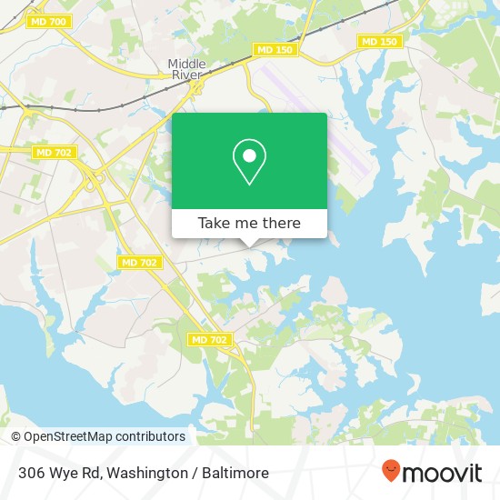 306 Wye Rd, Essex, MD 21221 map