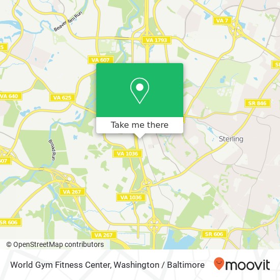 World Gym Fitness Center, 22207 Shaw Rd map