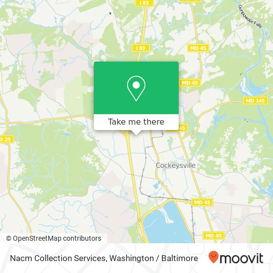 Mapa de Nacm Collection Services, 224 Schilling Cir