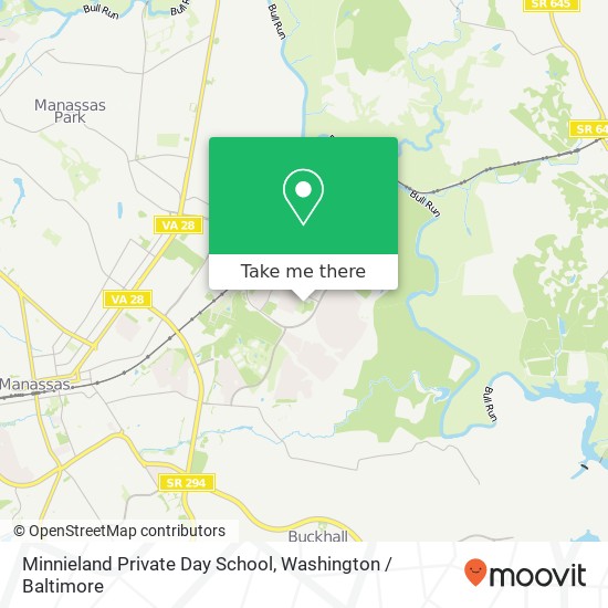 Mapa de Minnieland Private Day School, 9296 W Carondelet Dr