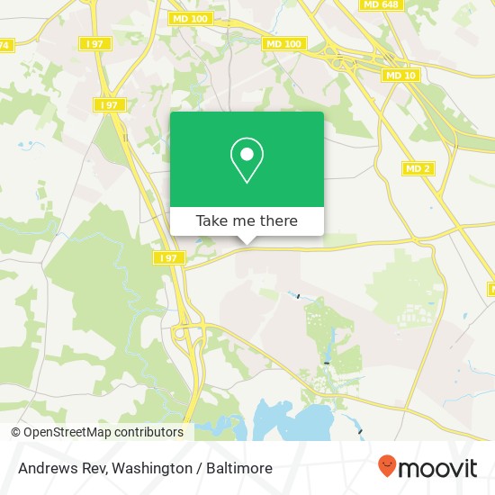 Mapa de Andrews Rev, 500 Merton Woods Way