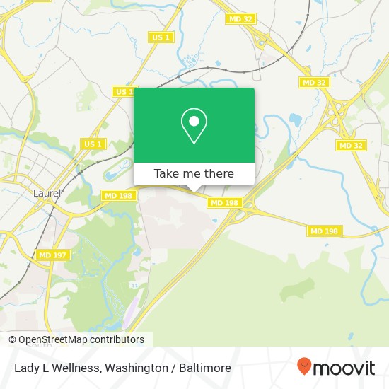 Lady L Wellness, 3407 Fort Meade Rd map