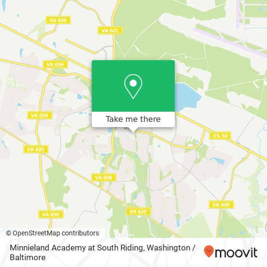 Minnieland Academy at South Riding, 25400 S Riding Blvd map