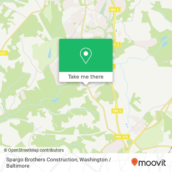 Mapa de Spargo Brothers Construction