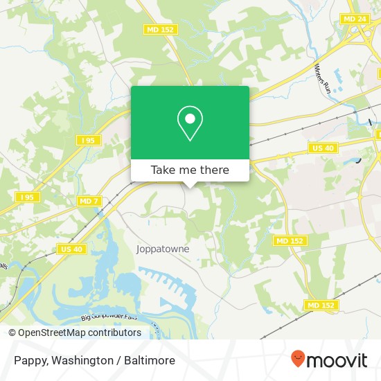 Pappy, 1020 Oak Ave map