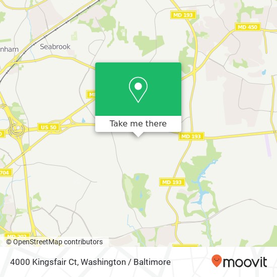 4000 Kingsfair Ct, Bowie, MD 20721 map