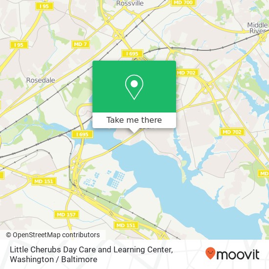 Little Cherubs Day Care and Learning Center, 142 Eastern Blvd map