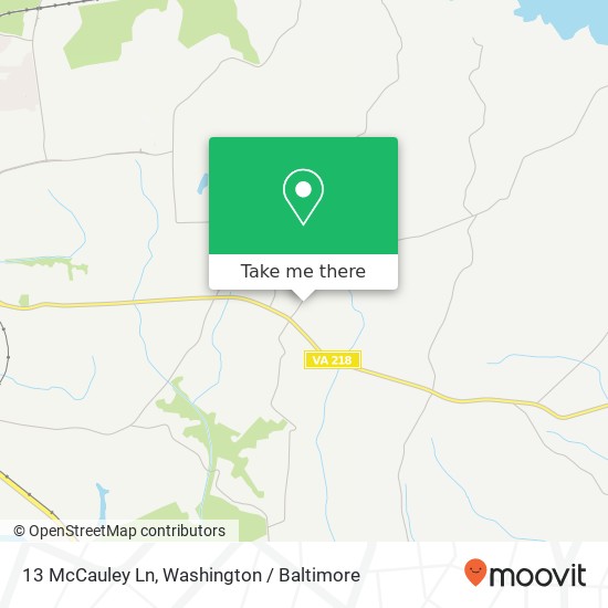 13 McCauley Ln, Fredericksburg, VA 22405 map