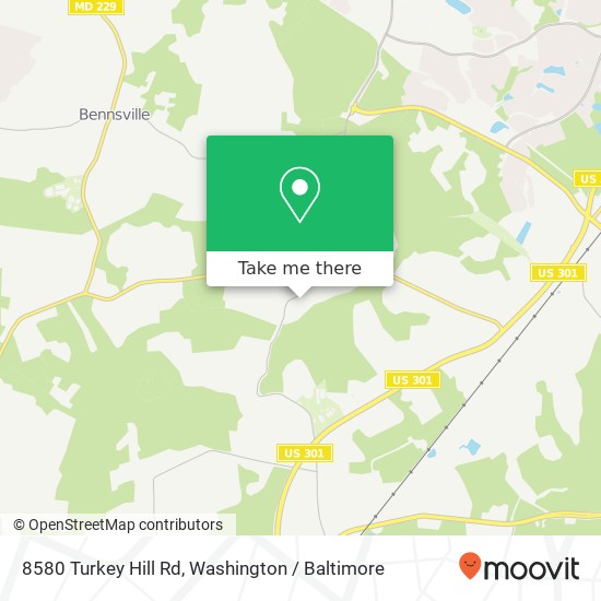 8580 Turkey Hill Rd, La Plata, MD 20646 map