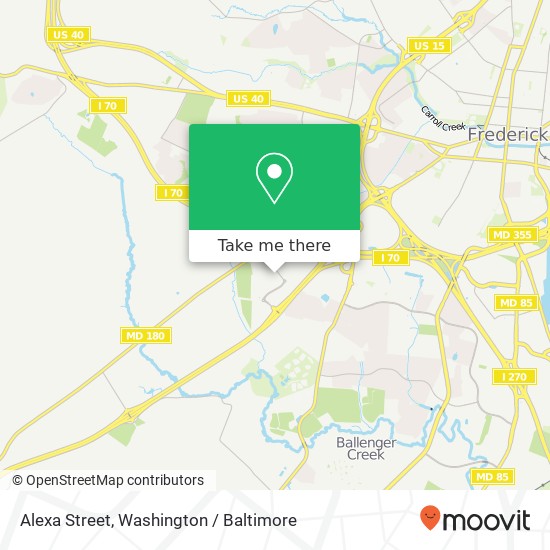 Alexa Street map