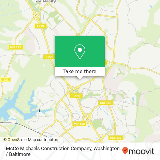 Mapa de McCo Michaels Construction Company