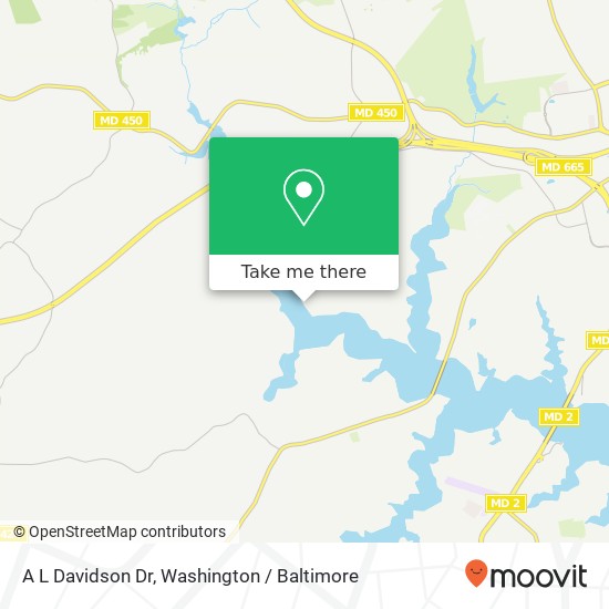 Mapa de A L Davidson Dr, 786 Bon Haven Dr