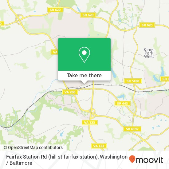 Fairfax Station Rd (hill st fairfax station), Fairfax Station, VA 22039 map