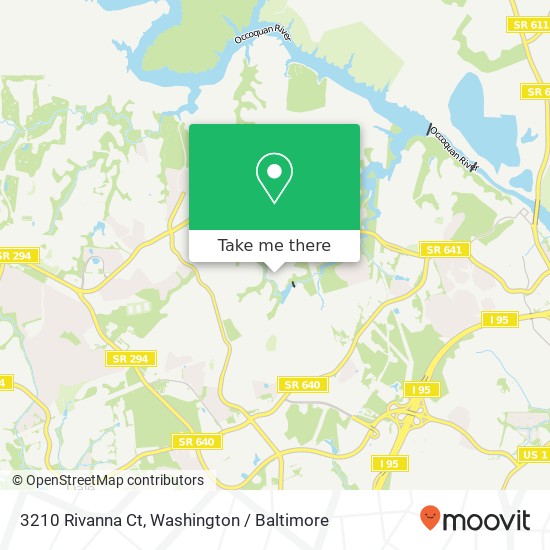 3210 Rivanna Ct, Woodbridge, VA 22192 map