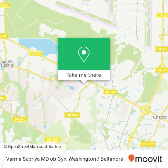 Varma Supriya MD ob Gyn, 4229 Lafayette Center Dr map