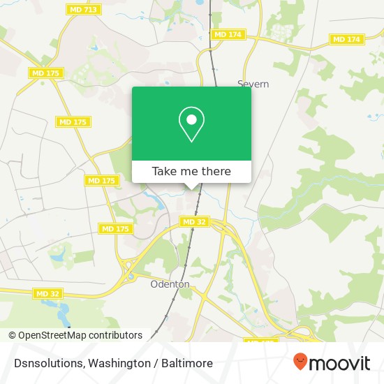 Dsnsolutions, 1536 Falling Brook Ct map