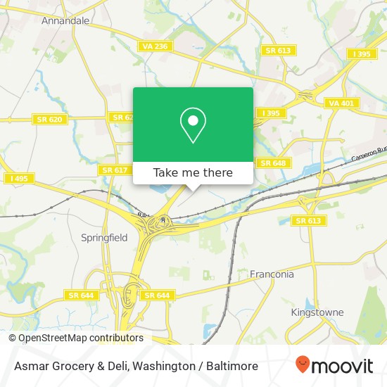 Asmar Grocery & Deli, 5655 General Washington Dr map