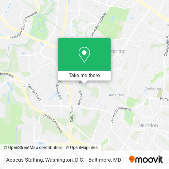 Mapa de Abacus Staffing